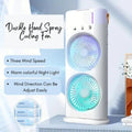 Arctic Twin Air Fan with Remote (1 Pc / With Remote / Plug and Play)